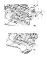 Diagram for 2009 Dodge Charger Engine Mount - 5180406AE