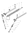 Diagram for Dodge Stratus Lash Adjuster - MD339767