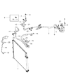 Diagram for 2014 Jeep Cherokee A/C Hose - 68103258AB