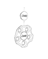 Diagram for Jeep Compass Wheel Cover - 5VL55RXFAA