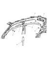 Diagram for 2011 Chrysler 300 Air Bag - 5108050AE