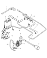 Diagram for 2003 Chrysler PT Cruiser Vapor Canister - 4891421AB