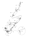 Diagram for 2017 Ram 1500 Muffler - 68185061AA