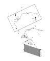 Diagram for 2015 Jeep Renegade A/C Hose - 68335146AA