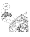 Diagram for Dodge Caravan PCV Hose - 4781264AB