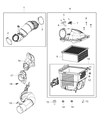 Diagram for Ram Air Duct - 53032944AK