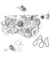 Diagram for Ram 3500 Alternator - 56029707AA