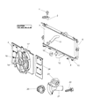 Diagram for Dodge Neon Radiator Support - 4546950