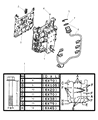 Diagram for 2005 Dodge Stratus Valve Body - MR486683