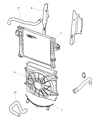 Diagram for 2005 Jeep Liberty A/C Condenser - 5143029AB