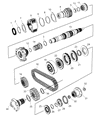 Diagram for 2008 Jeep Grand Cherokee Brake Drum - 5175983AA