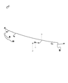 Diagram for Chrysler 300 Parking Assist Distance Sensor - 5MK61RXFAA