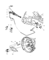 Diagram for Jeep Wrangler Clutch Slave Cylinder - 52060133AC
