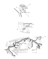 Diagram for 1998 Jeep Cherokee Dome Light - 56042072AB