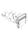 Diagram for Dodge A/C Condenser - 68003971AC