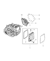 Diagram for 2015 Jeep Patriot Transfer Case Cover - 68192642AA