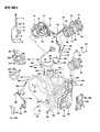 Diagram for Chrysler Sebring Drain Plug - MB569390