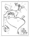 Diagram for 2001 Dodge Neon Cruise Control Switch - QA771AZ