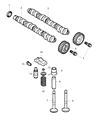 Diagram for Jeep Compass Lash Adjuster - 68337396AA