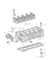 Diagram for 2006 Chrysler PT Cruiser Cylinder Head - RX149289AA