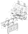 Diagram for Ram Dakota Seat Cushion - 1RR841D5AA