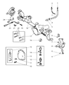 Diagram for 2003 Jeep Grand Cherokee Steering Knuckle - 5011977AB