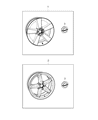 Diagram for 2015 Dodge Challenger Spare Wheel - 82213220