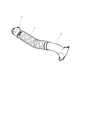 Diagram for 1999 Dodge Ram Van Air Duct - 53031699AA