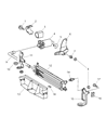 Diagram for 2005 Chrysler Crossfire Radiator Hose - 5135370AA