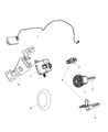 Diagram for Dodge Grand Caravan Transmitter - 68029829AA