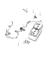 Diagram for 2020 Ram 1500 Battery Cable - 68430570AC