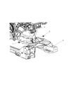 Diagram for 2007 Jeep Grand Cherokee Engine Mount Bracket - 52090297AF