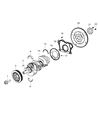 Diagram for Mopar Crankshaft - 68088026AC