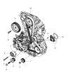 Diagram for 2008 Jeep Liberty Water Pump - 68027359AA