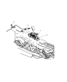 Diagram for 2007 Jeep Liberty Automatic Transmission Shift Levers - 52109779AG