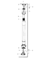 Diagram for Dodge Ram 4500 Drive Shaft - 52123047AB