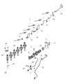 Diagram for Ram Fuel Injector - 68444790AA