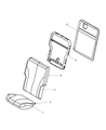 Diagram for 2004 Chrysler Pacifica Seat Cover - 1BC421DVAA