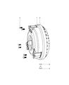 Diagram for 2006 Chrysler Crossfire Torque Converter - 5137828AA