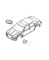 Diagram for Chrysler 300 Air Bag - UW72ZJ8AG