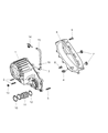 Diagram for 2004 Dodge Durango Transfer Case - 5103273AA