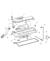 Diagram for Dodge Sprinter 2500 Oil Filler Cap - 5080172AA