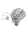 Diagram for 2021 Dodge Durango Alternator - 68403125AB