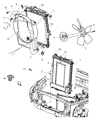 Diagram for 2006 Dodge Durango Oil Cooler - 52029008AB