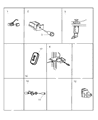 Diagram for Dodge Ram Wagon A/C Switch - 5011217AA