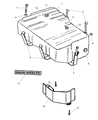 Diagram for Dodge Ram Wagon Fuel Tank Strap - 3898622