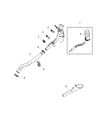 Diagram for Ram 1500 Fuel Filter - 68451045AA