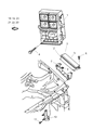 Diagram for Dodge Grand Caravan Relay Block - 4707785AB