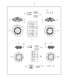 Diagram for Dodge Charger Brake Disc - 68184587AB