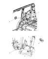 Diagram for Jeep Liberty Seat Belt - 5KJ70XDVAF